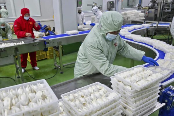 China’s factory activity contracts in May, but there are signs of improvement