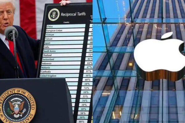Donald Trump threatens Apple and other smartphone makers with 25% tariff unless they build devices in US