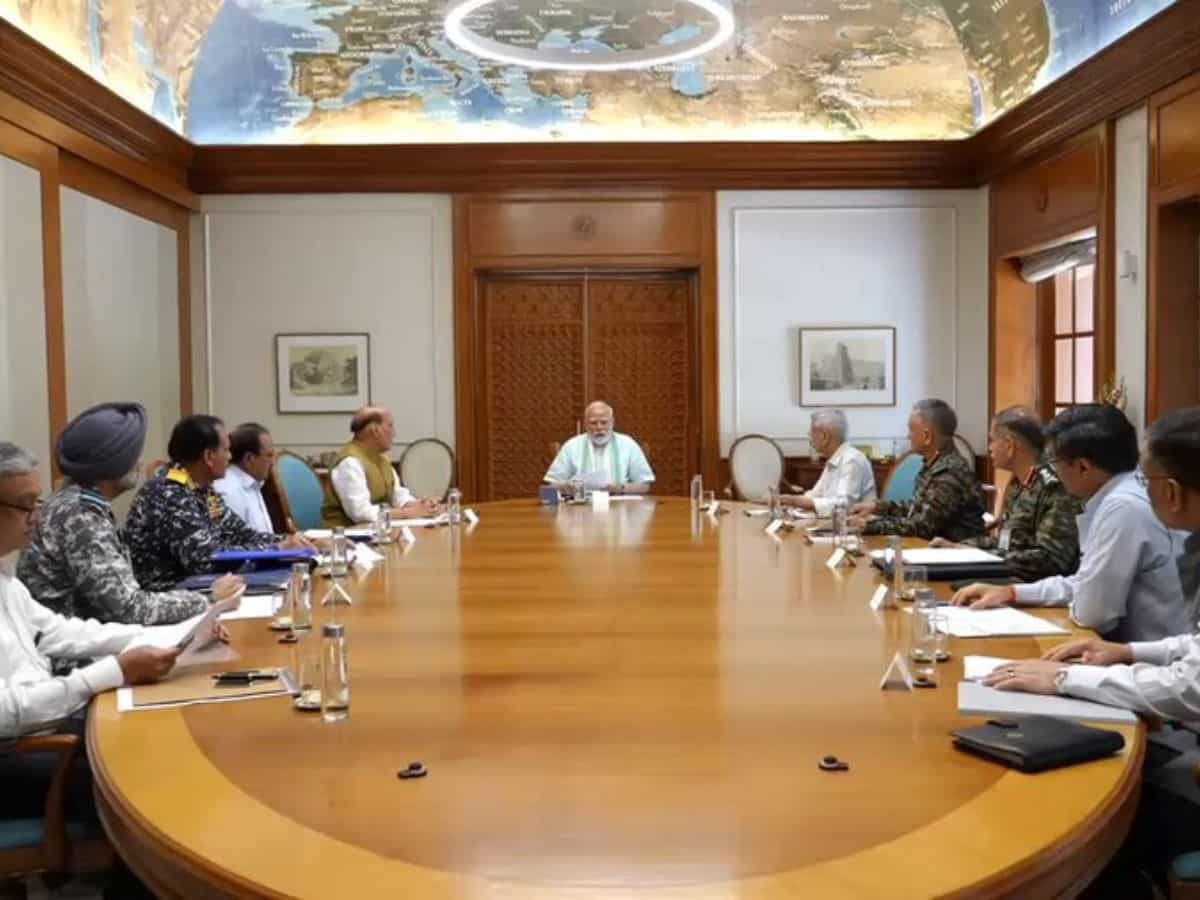 India-Pakistan Conflict: PM Modi chairs meeting with top security brass