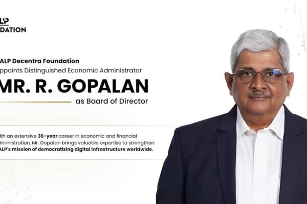 KALP Decentra Foundation appoints distinguished economic administrator R Gopalan to board of directors