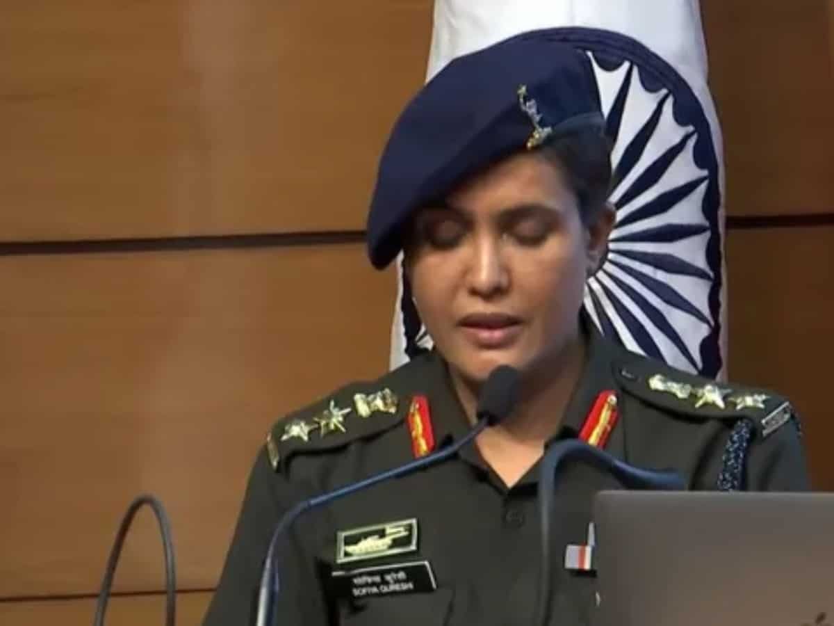 Meet Colonel Sophia Qureshi, first woman to lead an Indian military contingent abroad, briefed the press on Operation Sindoor