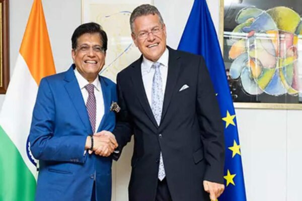 Piyush Goyal holds trade talks with EU Commissioner, India-EU reaffirm to conclude FTA by end of 2025