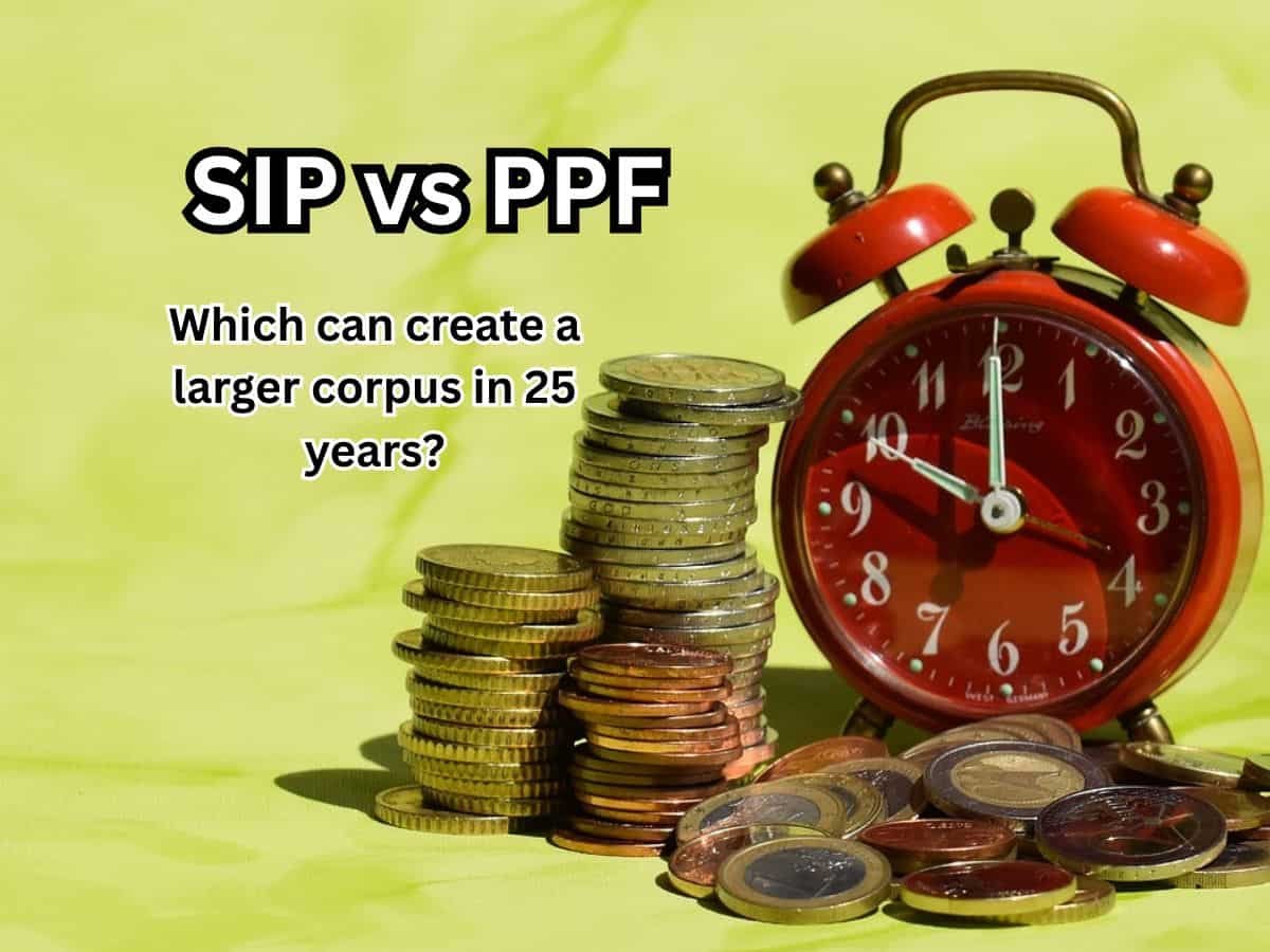 SIP vs PPF with Rs 1,20,000/year investment: Which can build larger corpus in 25 years?