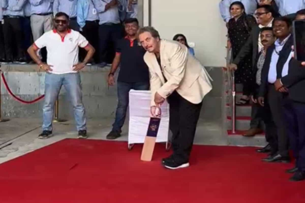 Errol Musk plays tennis ball cricket, joins hands with Servotech to support young cricketers