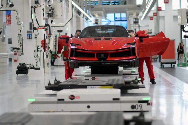 Ferrari delays second EV model as demand slows