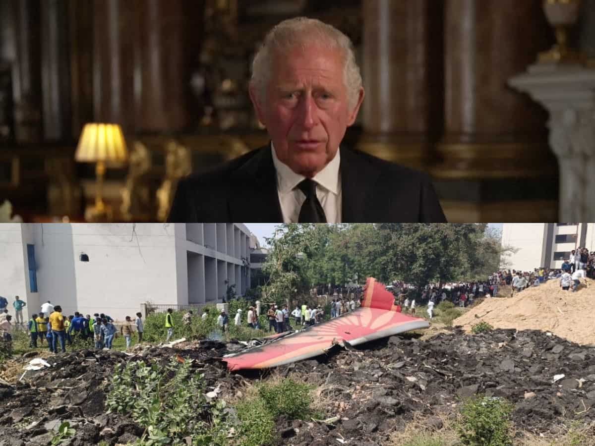 King Charles expresses deep shock over Air India plane crash in Ahmedabad