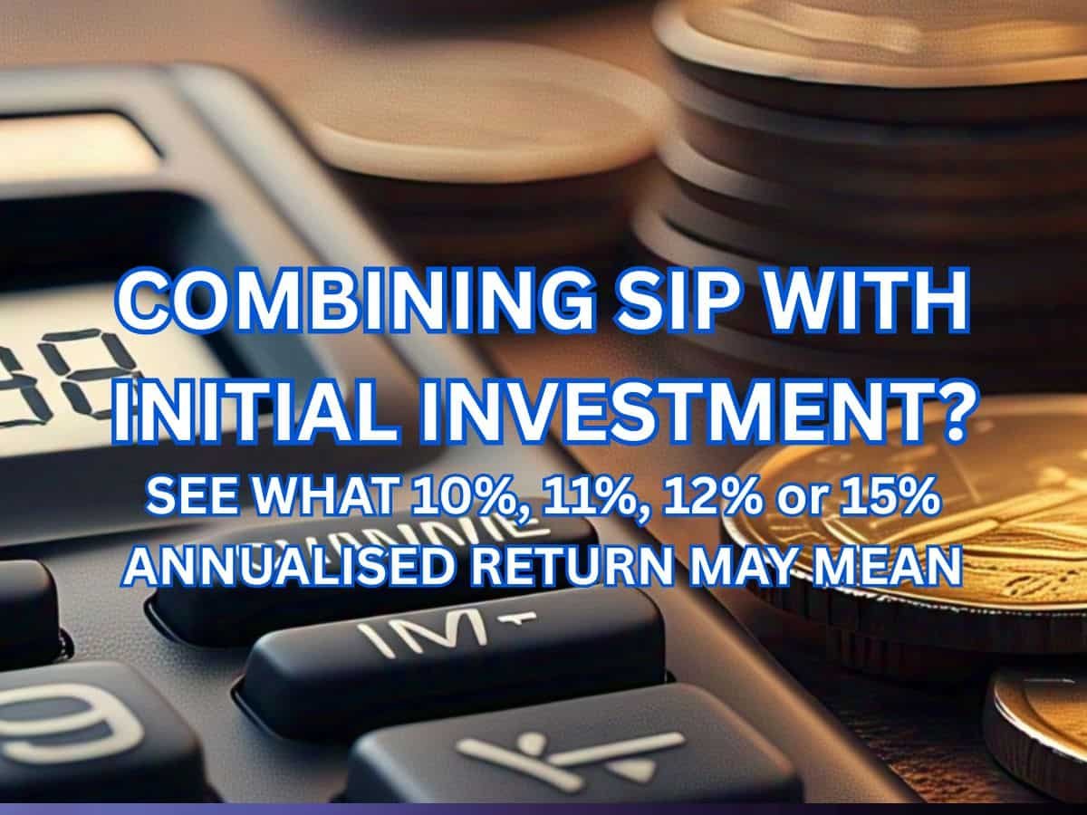 Rs 2.5 Lakh One-time Investment & Rs 5,100 Monthly SIP for 30 Years: What 10%, 11%, 12% & 15% annualised returns may mean for you
