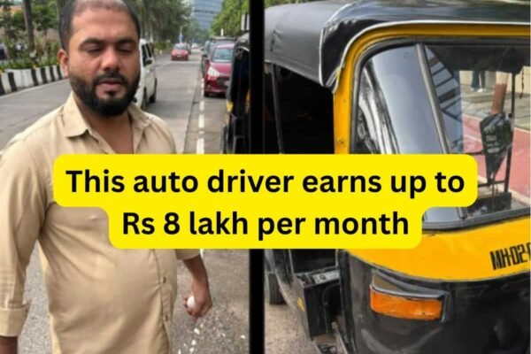 This auto driver earns up to Rs 8 lakh per month without driving an auto; what’s his source of earning?