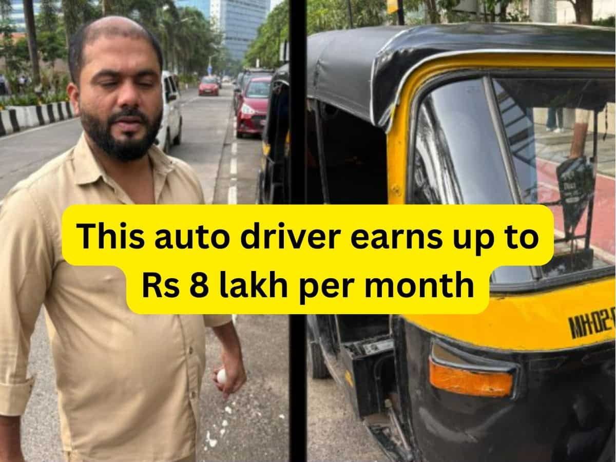This auto driver earns up to Rs 8 lakh per month without driving an auto; what’s his source of earning?