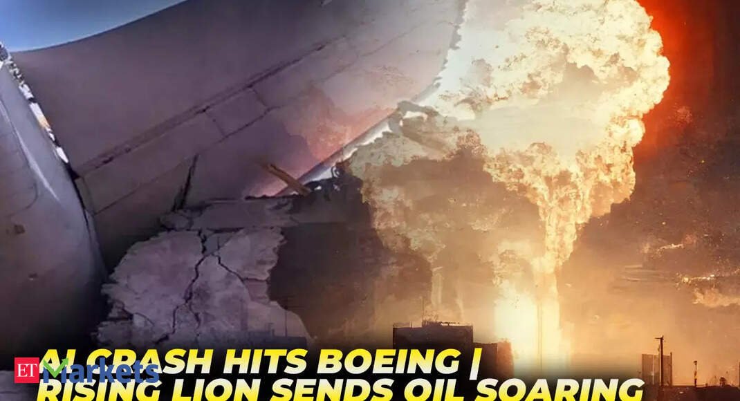 Two Sharp with ET: Air India crash shakes Boeing | Israel-Iran war sends oil & gold soaring