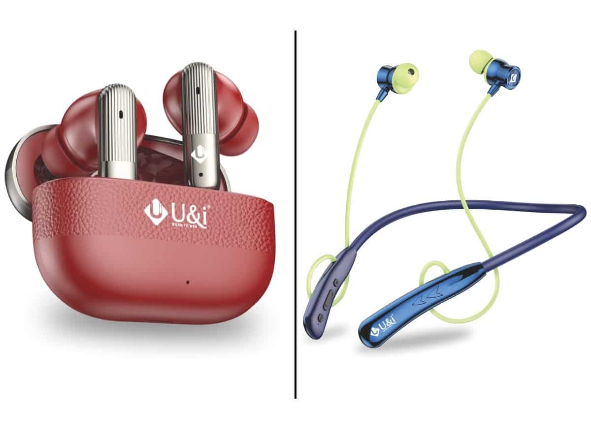 U&i launches wireless neckbands, earbud with 1 year warranty under Classy Max Series