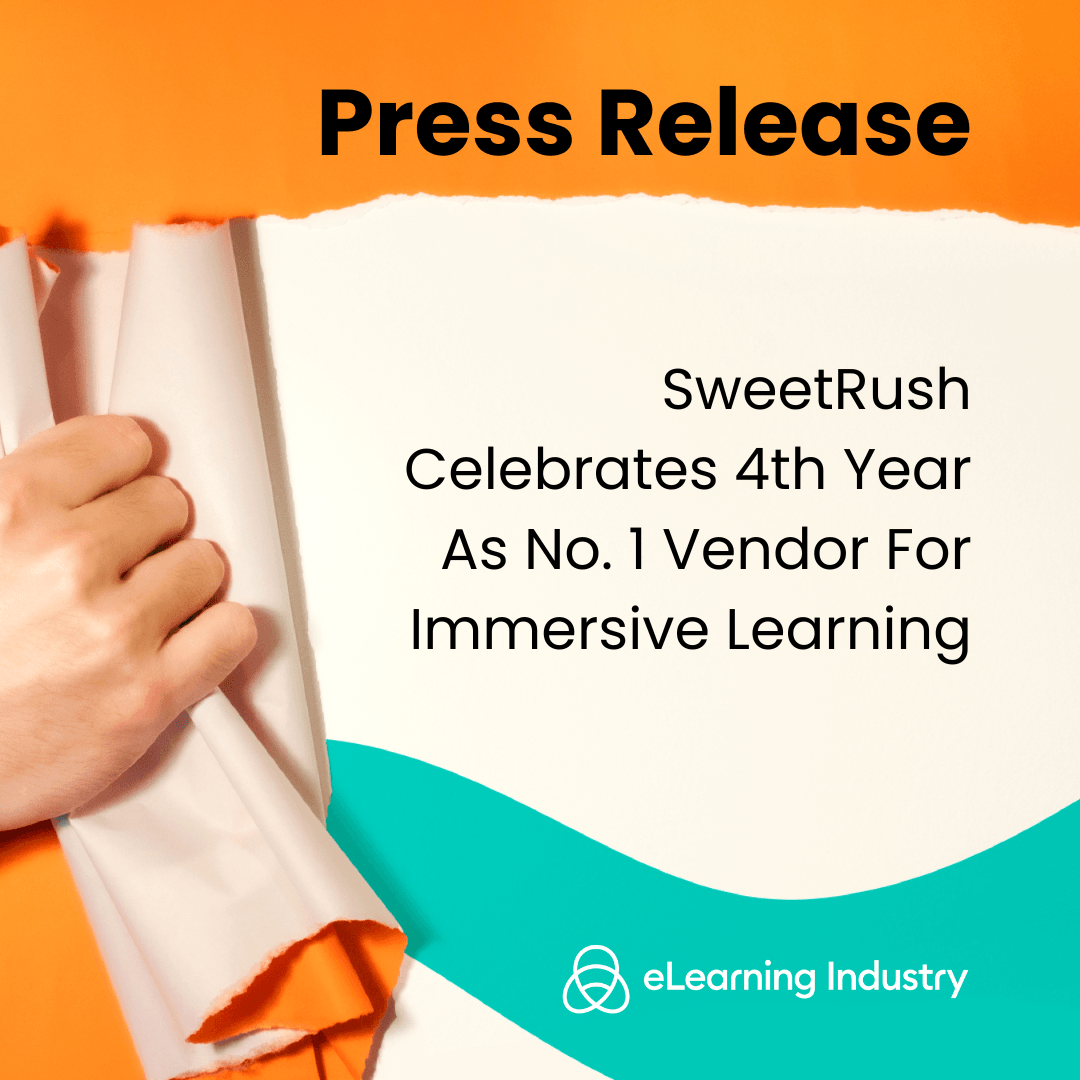 SweetRush Celebrates 4th Year As No. 1 Vendor For Immersive Learning