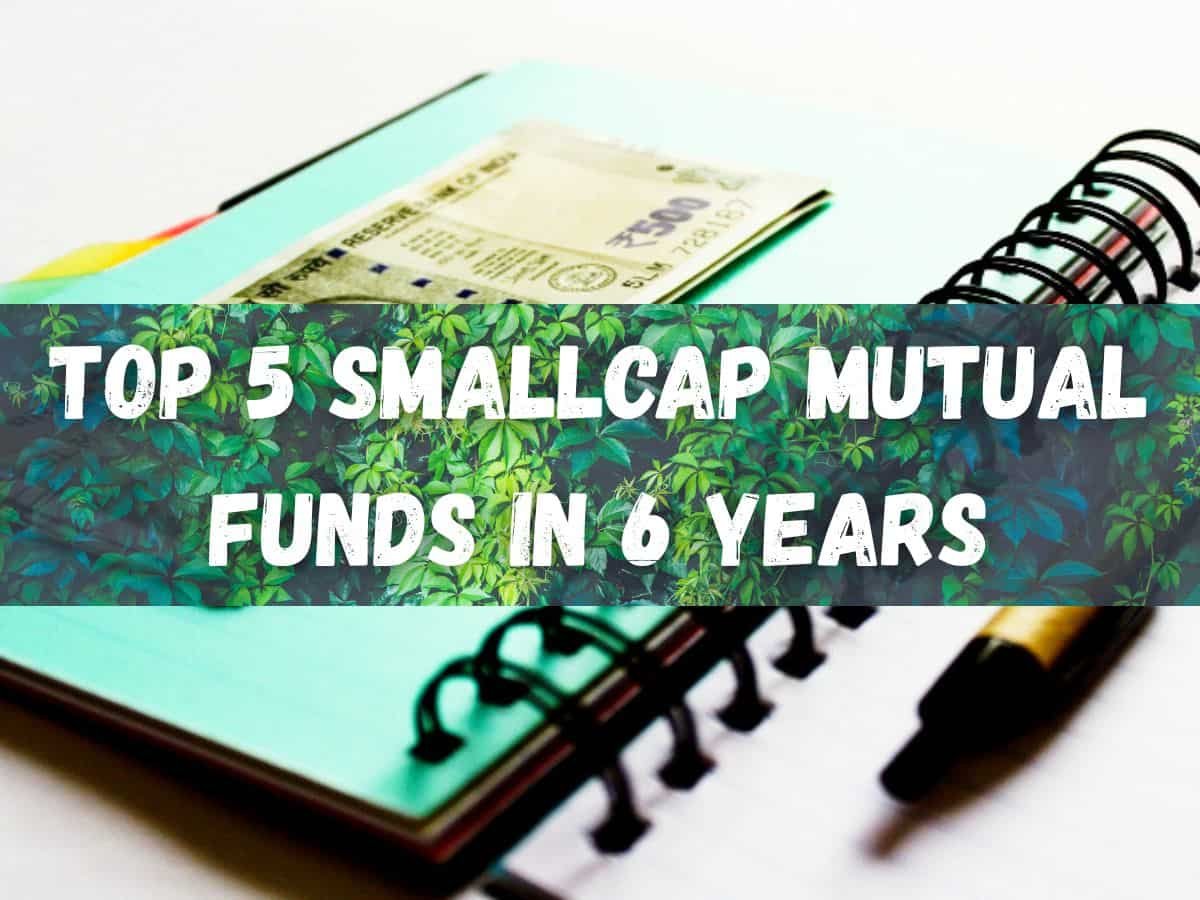 Top 5 Smallcap Mutual Funds With up to 35% Return in 6 Years: No. 1 fund has converted Rs 1,75,000 lump sum investment into Rs 10,56,062