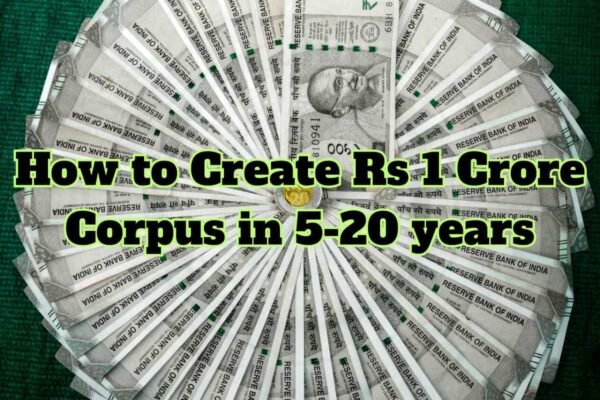 From 0 to Rs 1 crore: What can be your monthly SIP, one-time investment to achieve Rs 1 cr corpus target in 5, 10, 15 and 20 years?