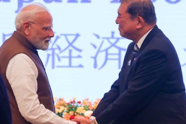 PM Modi meets former Japanese PMs Yoshihide Suga and Fumio Kishida