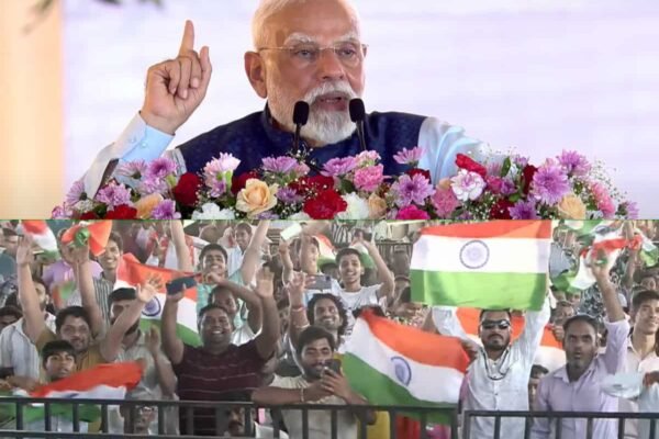 PM Narendra Modi inaugurates two Rs 11,000-crore National Highway projects; crowd cheers