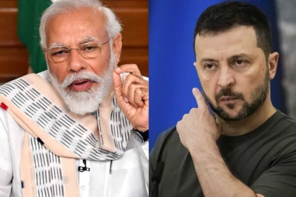 PM Narendra Modi speaks with President Zelenskyy