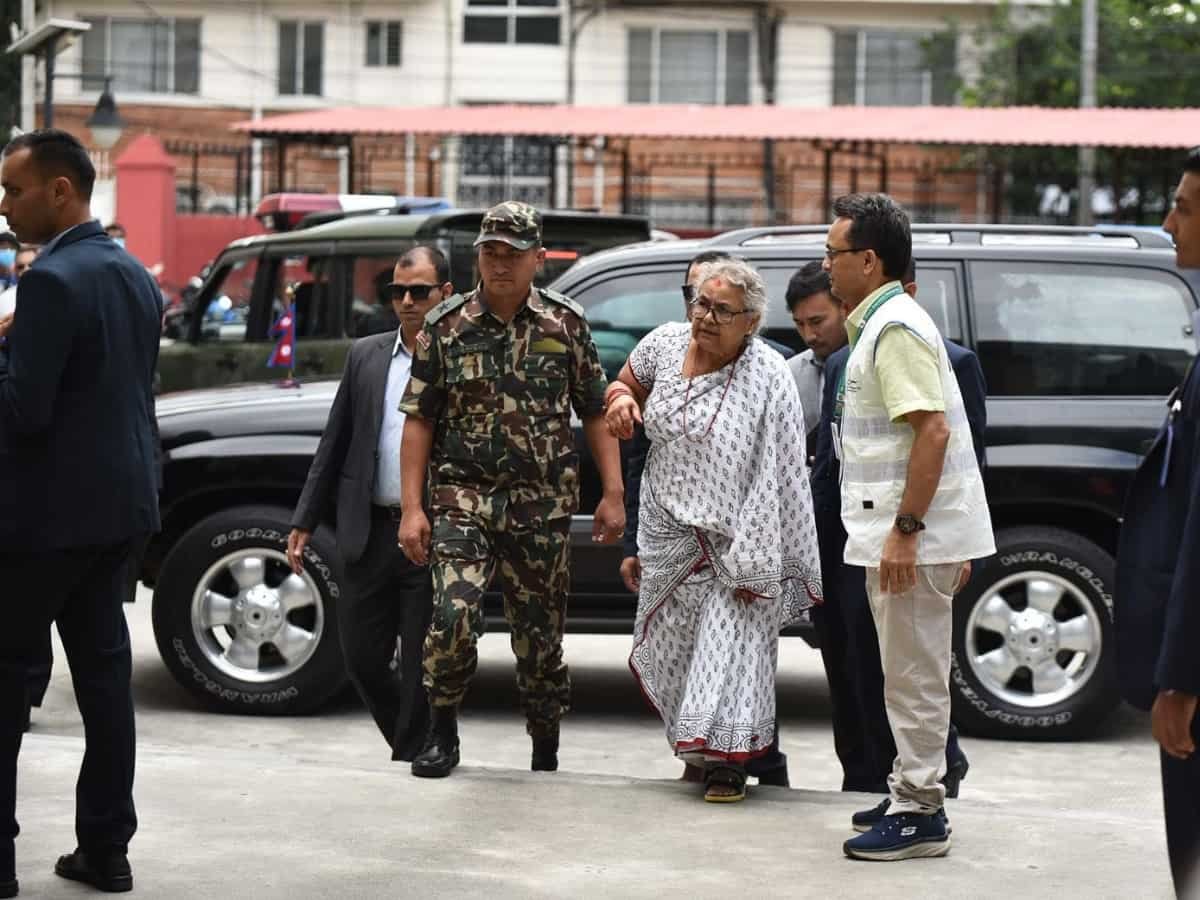 After becoming Nepal Prime Minister, Sushila Karki reaches hospital to meet those hurt in Gen-Z protests