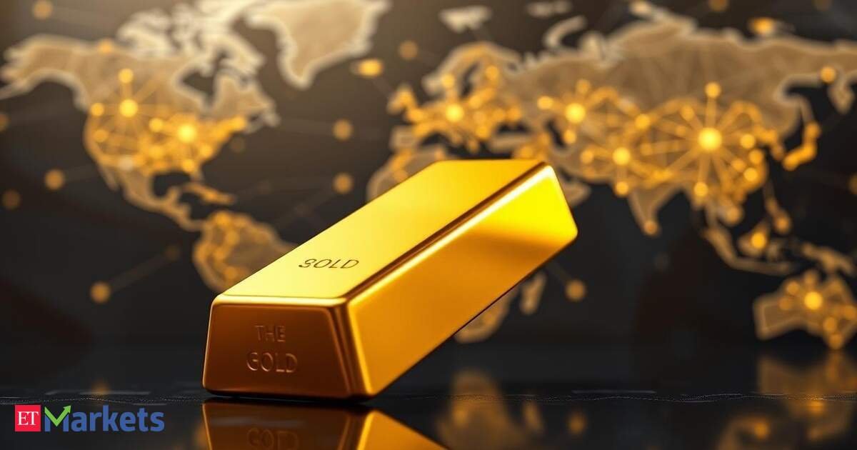 Gold falls after scaling record peak as markets digest Fed Chair Powell’s comments