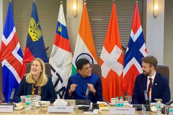 India-EFTA free trade agreement to roll out on October 1 with 0 bn investment, 1 million jobs