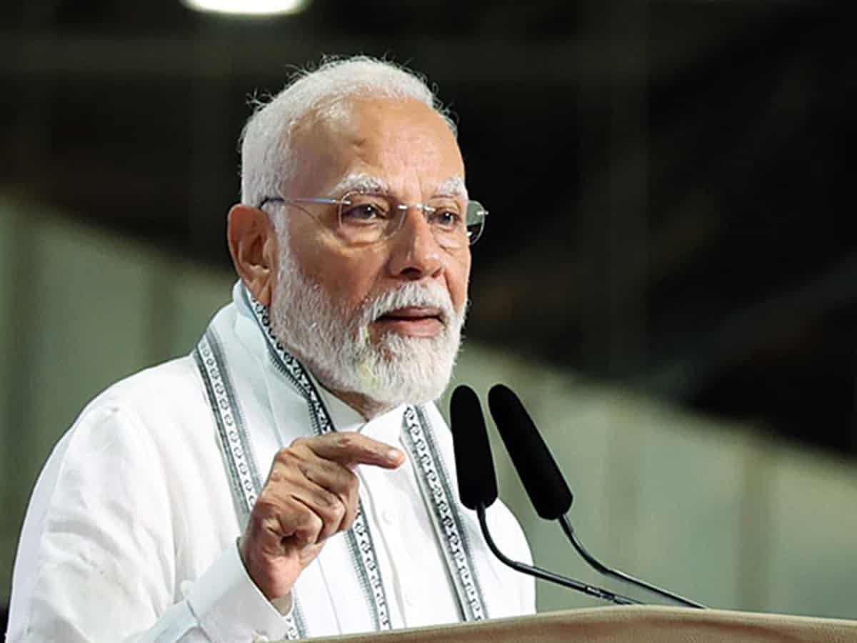 PM Modi unveils projects of over Rs 36,000 crore in Purnea in poll-bound Bihar