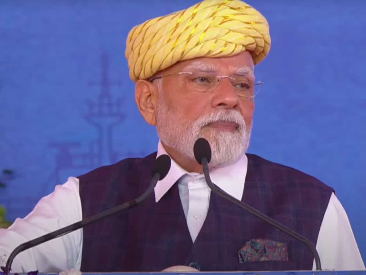 ‘Samudra se Samruddhi’: PM Modi lays foundation for projects worth Rs 34,200 crore, calls for self-reliance
