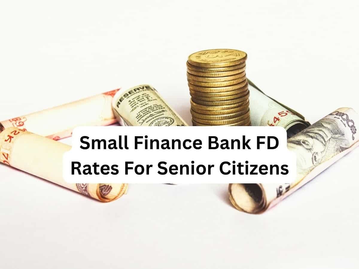 Small Finance Bank FD Rates: Compare Senior Citizen 1-year FD interest rate in banks like AU Small Finance Bank, Ujjivan Small Finance Bank & others