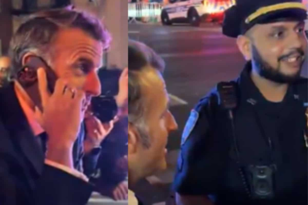 Trump’s motorcade leaves Macron stuck in NYC street; netizens dub it peak 2025 moment