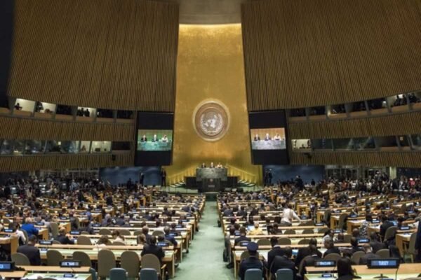 UN backs two-state declaration condemning Hamas and Israeli strikes; India votes in favour
