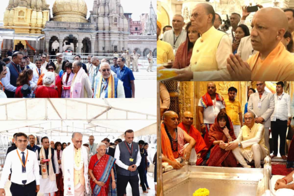 Uttar Pradesh: Mauritius PM Navinchandra Ramgoolam visits Ram Janmabhoomi and Kashi Vishwanath Temple