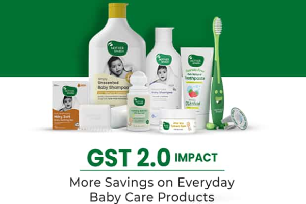 GST 2.0 Impact: Save more on Mother Sparsh baby care essentials