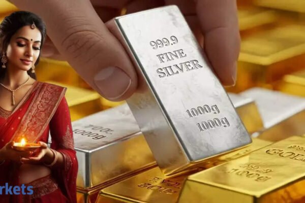 Gold, silver prices slip marginally on Dhanteras. Is it cheaper in your city? Check details here