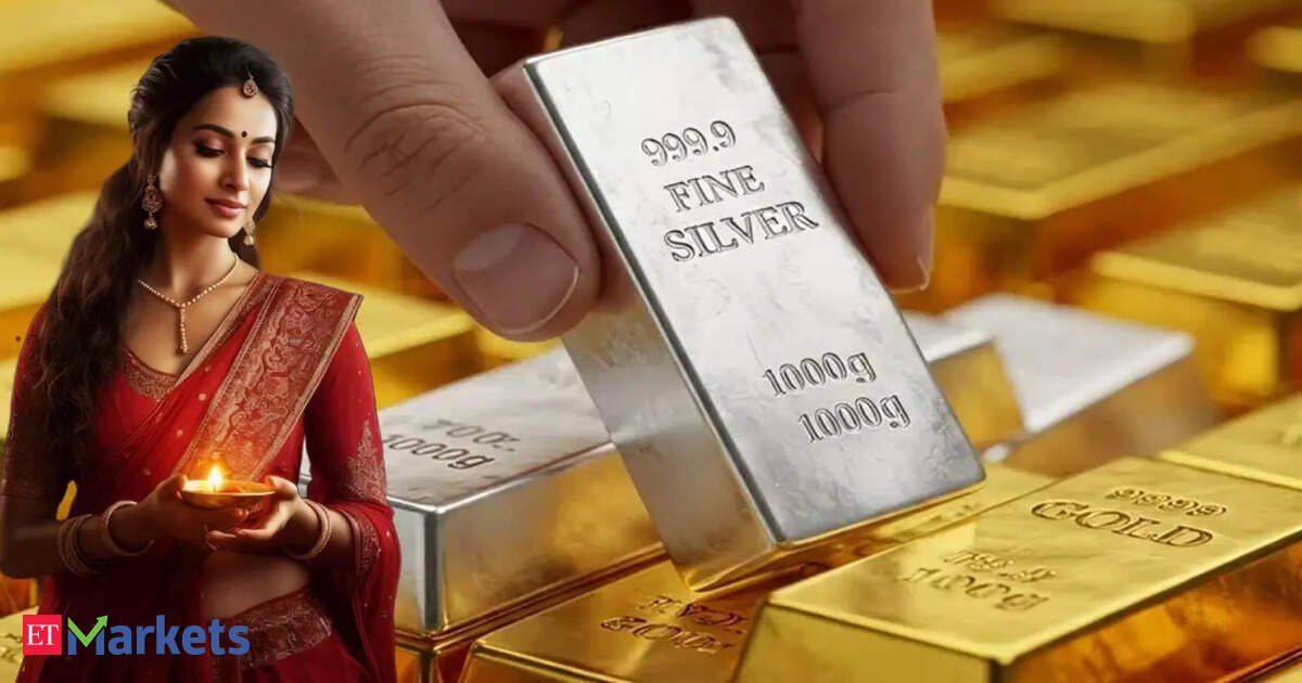 Gold, silver prices slip marginally on Dhanteras. Is it cheaper in your city? Check details here