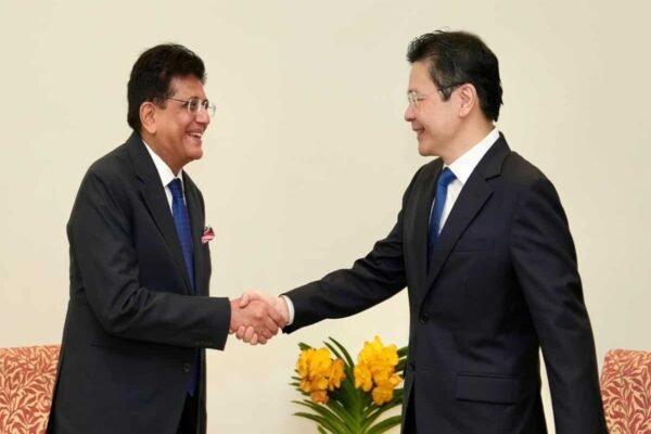 India, Singapore look to boost trade and investment as Piyush Goyal meets PM Wong