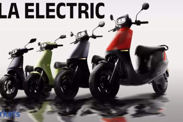 Ola Electric shares hit 5% upper circuit on foray into energy storage biz with Ola Shakti
