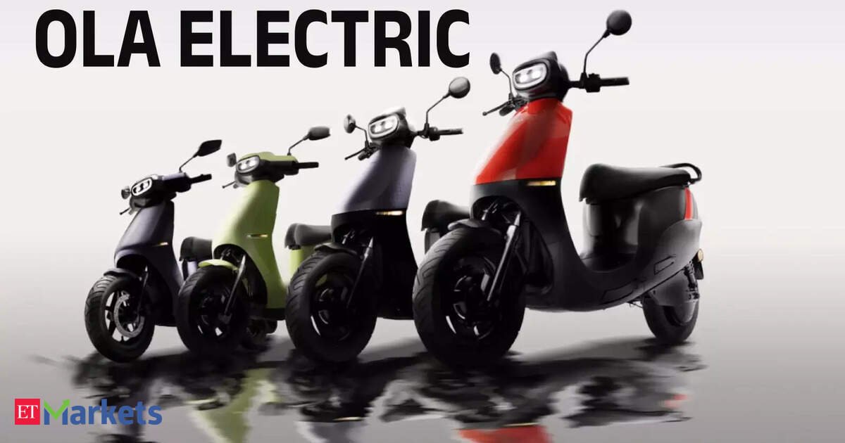Ola Electric shares hit 5% upper circuit on foray into energy storage biz with Ola Shakti