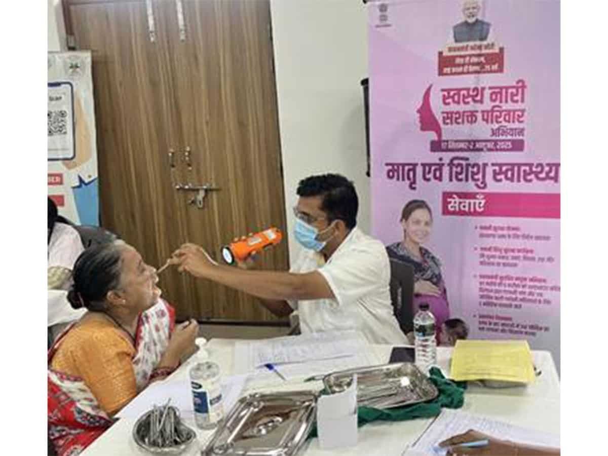 Over 11 lakh health camps held, 6.5 crore citizens screened under Swasth Nari Abhiyaan: Govt