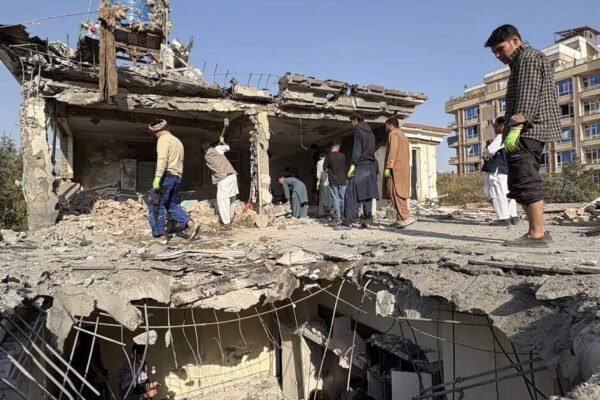 Police in Afghanistan accuse Pakistan of cross-border strikes after ceasefire ends