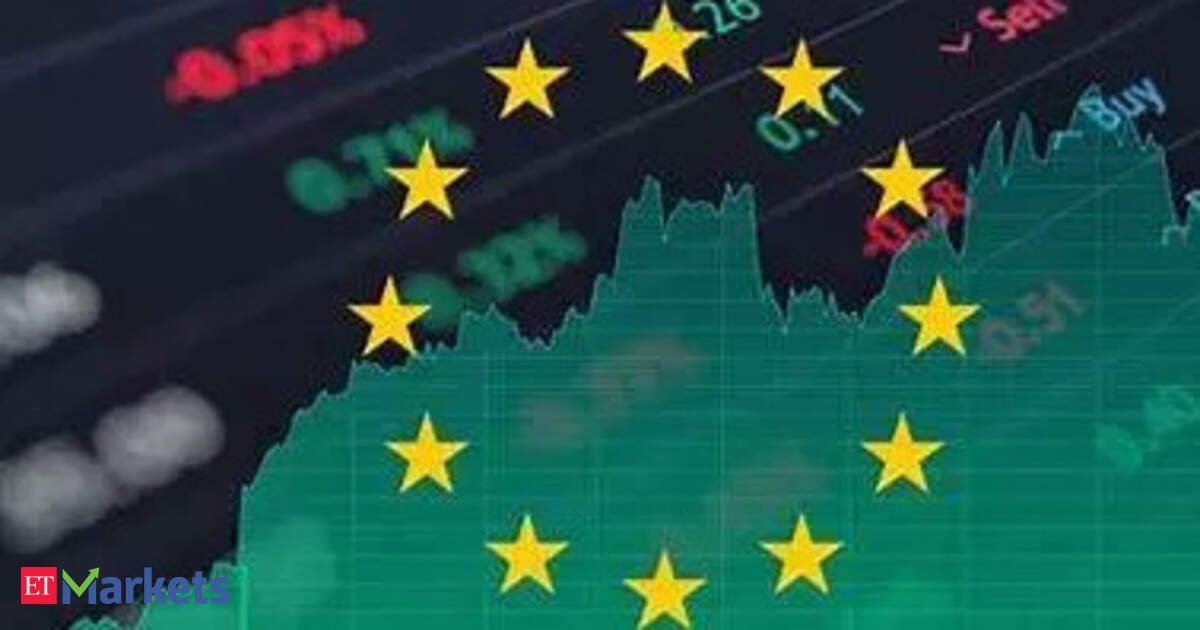 European shares clock monthly gains on Fed rate cut hopes