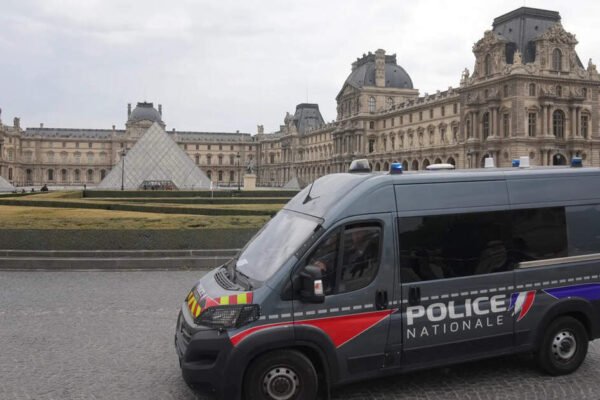 Female suspect, 38, charged in Louvre heist