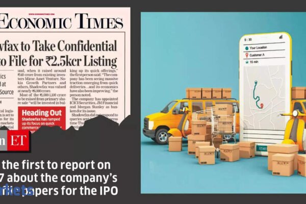 Shadowfax files updated IPO papers to raise Rs 2,000 cr