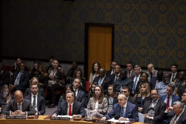 UN Security Council adopts US resolution on Trump’s Gaza plan