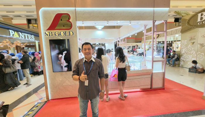 SB Gold Jewellery Tampilkan Koleksi Emas Polos dan Perhiasan Berkualitas di Bandung Jewellery Fair 2026