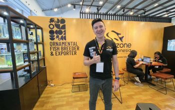Aquazone Indonesia Optimistis Industri Ikan Hias Nasional Mendunia Lewat Sistem Zero Waste