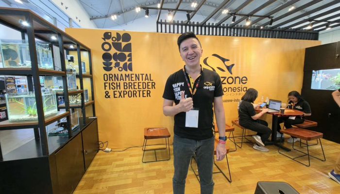 Aquazone Indonesia Optimistis Industri Ikan Hias Nasional Mendunia Lewat Sistem Zero Waste