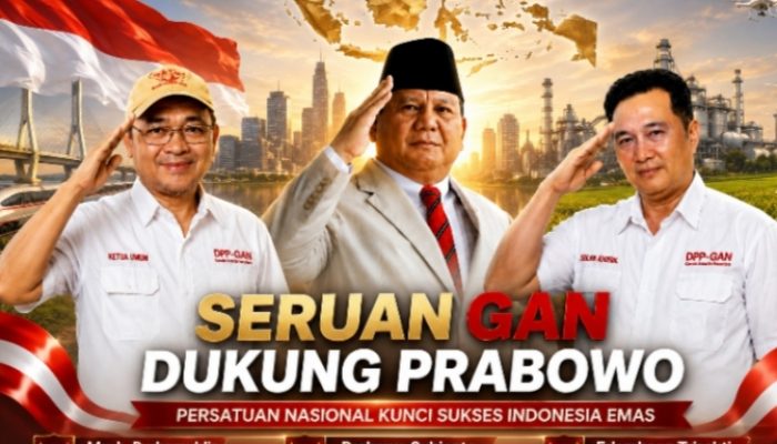 Seruan GAN Dukung Prabowo: Saatnya Rakyat Bersatu untuk Kemajuan Indonesia