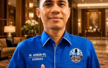 Koordinator Nasional Barisan Milenial 08 M. Adnan R. S.: FORNAS 08 Satukan Energi Generasi Muda Dukung Program Prabowo Subianto