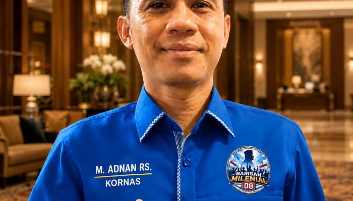 Koordinator Nasional Barisan Milenial 08 M. Adnan R. S.: FORNAS 08 Satukan Energi Generasi Muda Dukung Program Prabowo Subianto