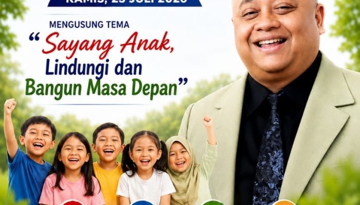 Hari Anak Nasional ke-42, DR. Bonar P. Krisnanto Ajak Wujudkan Generasi Cerdas, Sehat, dan Berintegritas
