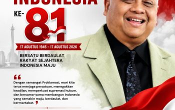 Pesan HUT RI ke-81, Bonar P. Krisnanto Ajak Masyarakat Perkuat Persaudaraan